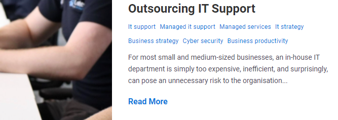 outsourced IT support services